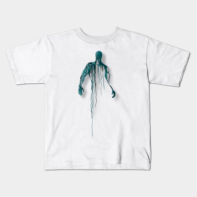 the invisible man Kids T-Shirt by Kotolevskiy